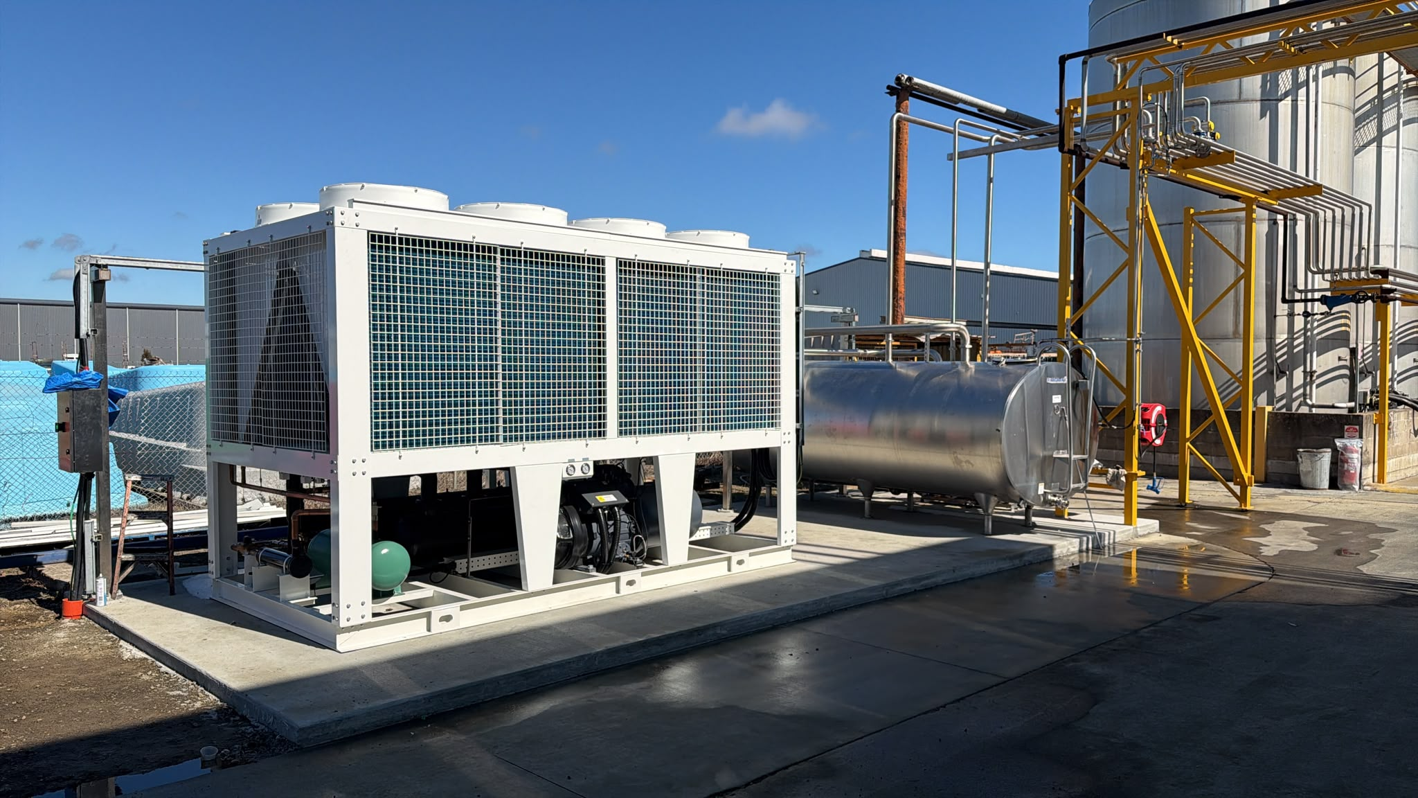Air Cooled Screw Chiller Factor: Matagumpay na Naihatid sa Australia ang Hisurp Air Cooled Screw Chiller Project